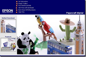 Papercraft Percuma | Bila Aku Menulis Blog - blog personal blogger amatur